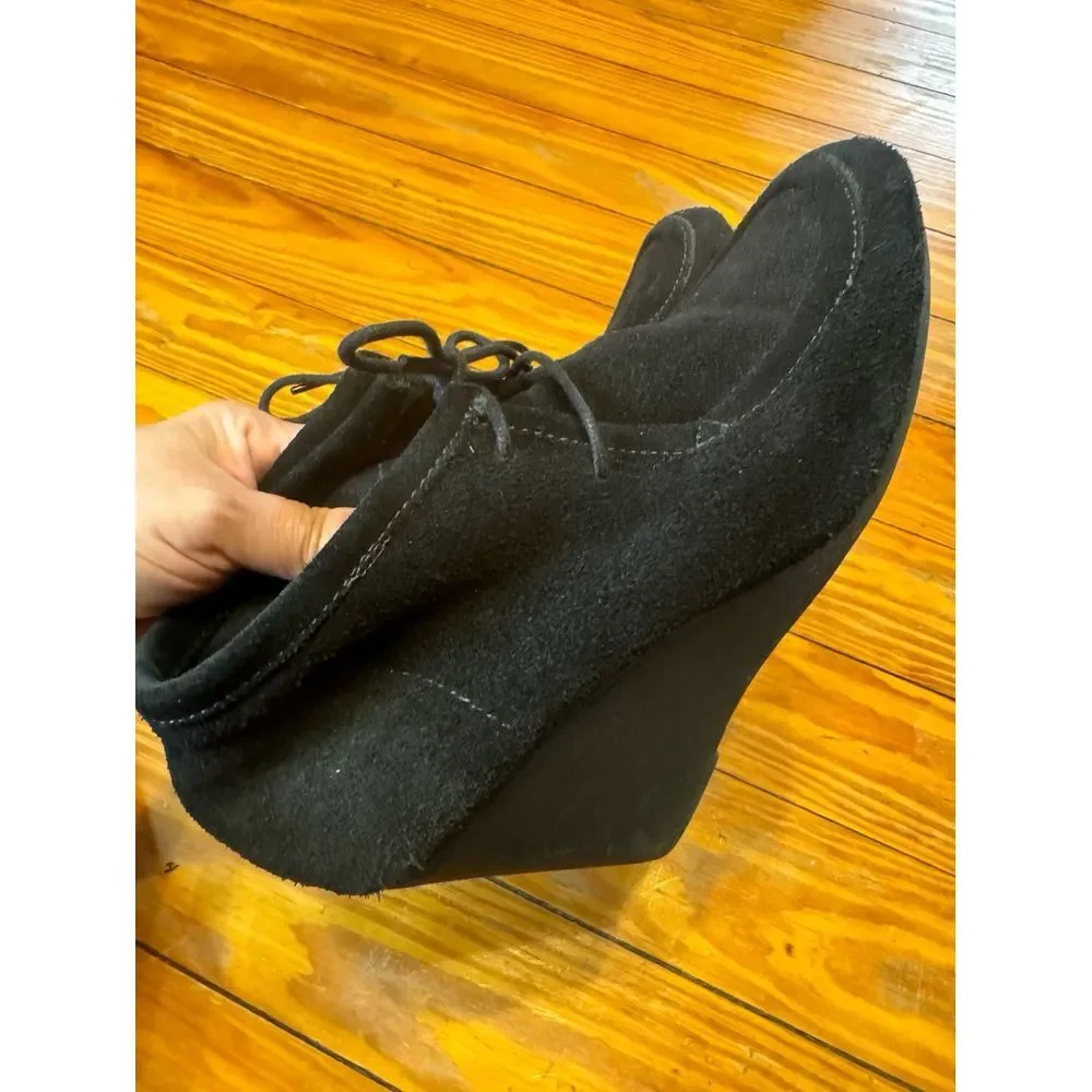 Bjorndal Black Suede‎ Bexley Booties Size 8